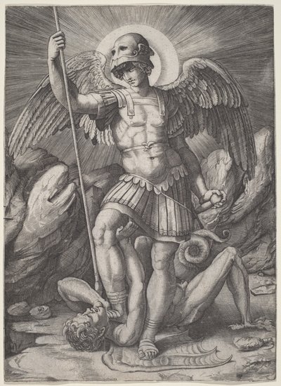 Der heilige Michael von Raphael