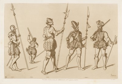 Französische und spanische Truppen aus der zweiten Hälfte des 16. Jahrhunderts von Raphael Jacquemin