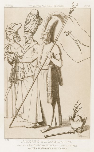 Janitscharenwache des Sultans von Raphael Jacquemin