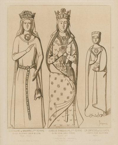 Königinnen des 13. Jahrhunderts von Raphael Jacquemin