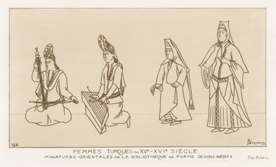 Türkische Frauen aus dem 15.-16. Jahrhundert von Raphael Jacquemin