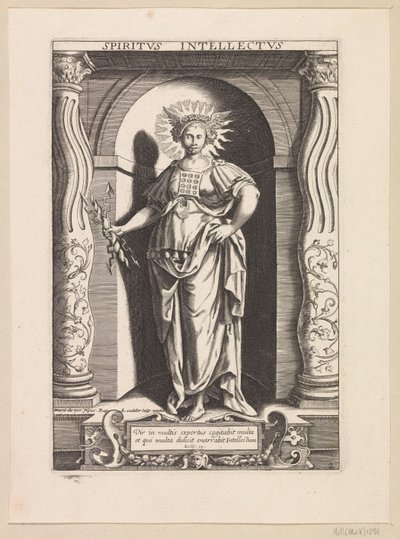 Gabe des Verstandes von Raphaël Sadeler (I)