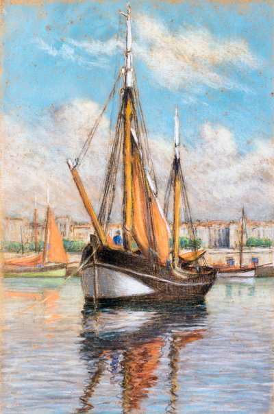 Gabarre, Bordeaux (?) von Raymond Bonnefon