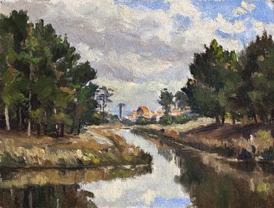 Landschaft von Raymond Bonnefon