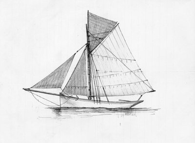 Segelboot von Raymond Bonnefon