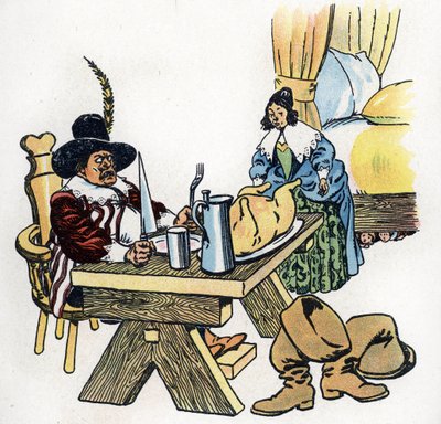 "Le Petit Poucet" Illustration für die Märchen von Charles Perrault, ca. 1920 von Raymond de la Neziere