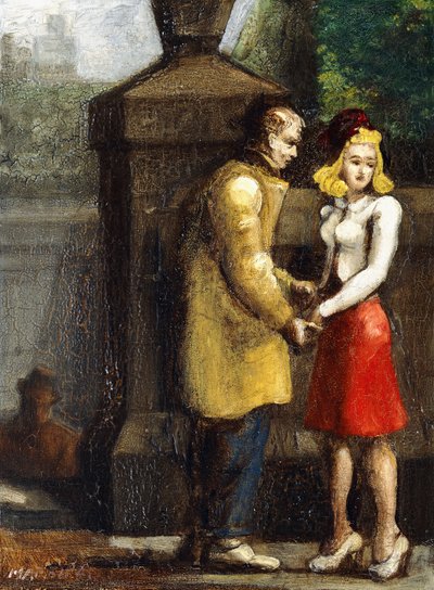 Zweifelhafte Trennung von Reginald Marsh