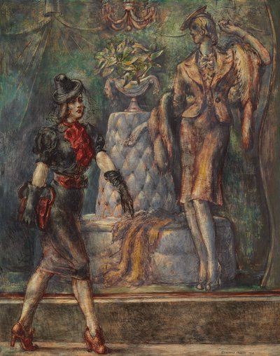 Fifth Avenue von Reginald Marsh