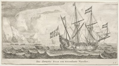 Schiffe von Amsterdam: Der Schwarze Bär, ein Grönland-Walfänger von Reinier Nooms