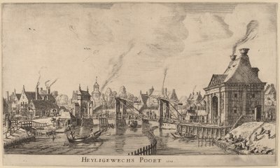 Heyligeweg-Tor (Heyligewechs Poort) von Reinier Nooms, called Zeeman