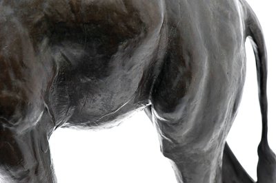 Große Giraffe mit gesenktem Kopf von Rembrandt Bugatti