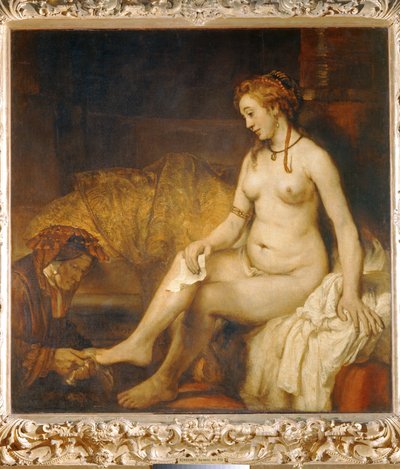 Bathseba im Bad von Rembrandt Harmensz. van Rijn