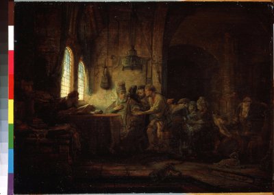 Gleichnis von den Arbeitern im Weinberg von Rembrandt Harmensz. van Rijn