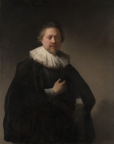 Porträt eines Mannes, wahrscheinlich ein Mitglied der Familie Van Beresteyn von Rembrandt van Rijn