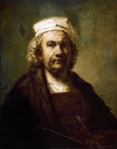 Selbstporträt von Rembrandt van Rijn
