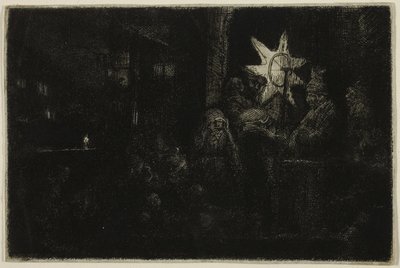 Der Stern der Könige: Ein Nachtstück, ca. 1651 von Rembrandt Harmensz. van Rijn