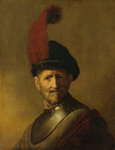 Porträt eines Mannes, vielleicht Rembrandts Vater, Harmen Gerritsz van Rijn von Rembrandt van Rijn (copy after)