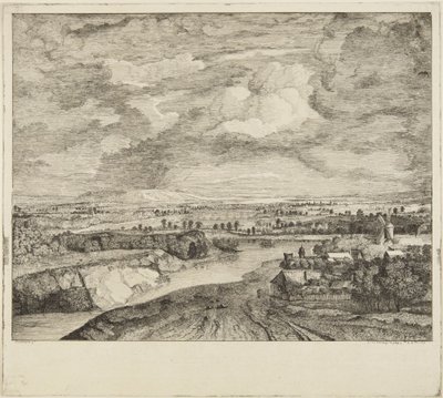 „---- Gewitter“ nach Rembrandt von Rembrandt van Rijn