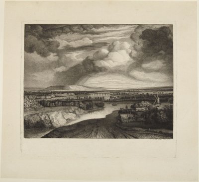 „---- Gewitter“ nach Rembrandt von Rembrandt van Rijn