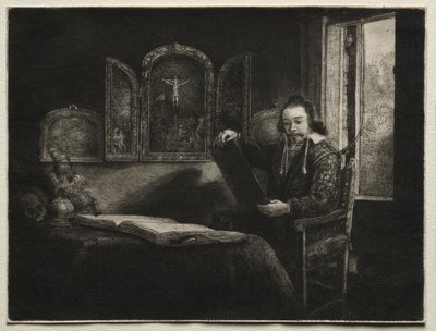 Abraham Francen, Apotheker, ca. 1657 von Rembrandt van Rijn