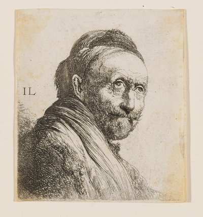 Büste eines alten Mannes von Rembrandt van Rijn