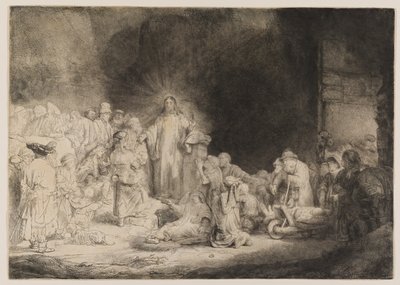 Christus heilt die Kranken von Rembrandt van Rijn