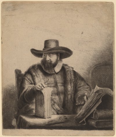 Cornelis Claesz Anslo von Rembrandt van Rijn