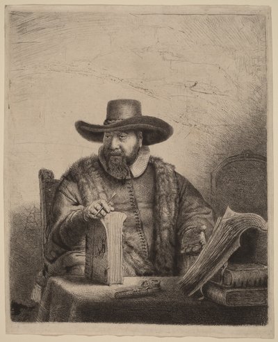 Cornelis Claesz Anslo von Rembrandt van Rijn