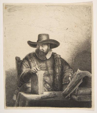 Cornelis Claesz Anslo, Prediger von Rembrandt van Rijn