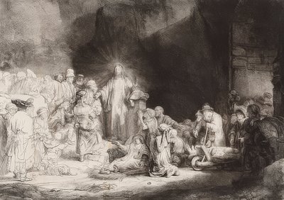 Das Hundertguldenblatt von Rembrandt van Rijn
