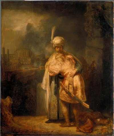 David nimmt Abschied von Jonathan von Rembrandt van Rijn