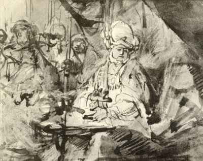 Die Handwaschung des Pilatus von Rembrandt van Rijn