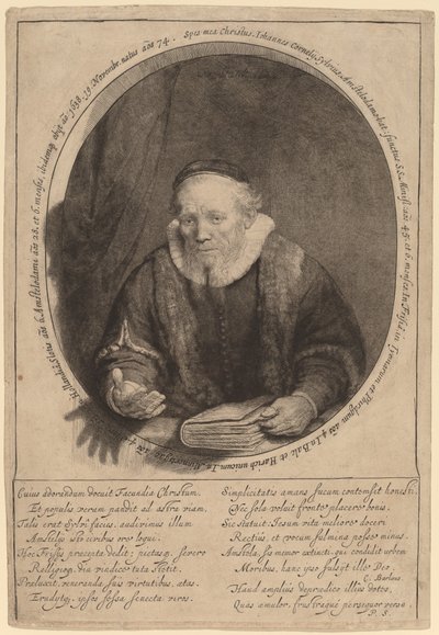 Jan Cornelisz. Sylvius von Rembrandt van Rijn