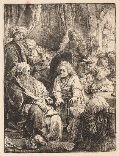 Joseph erzählt seine Träume von Rembrandt van Rijn