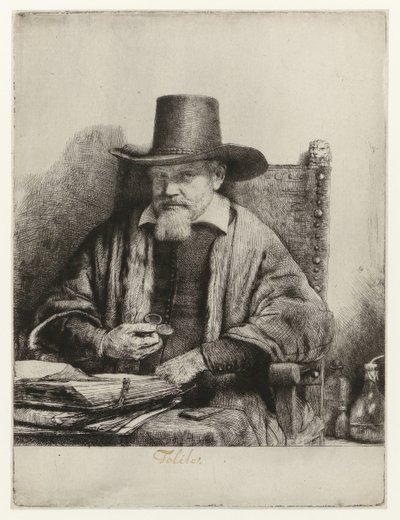 Porträt von Arnold Tholinx (Arnout Tholinx, Inspektor) von Rembrandt van Rijn