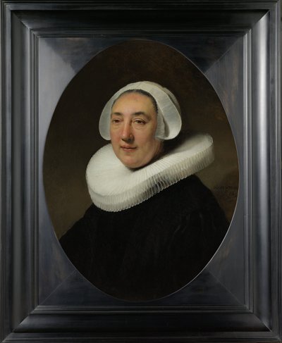 Porträt von Haesje Jacobsdr van Cleyburg, 1634 von Rembrandt van Rijn