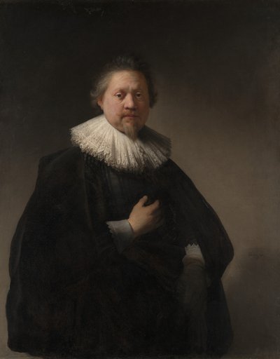 Porträt eines Mannes, wahrscheinlich ein Mitglied der Familie Van Beresteyn von Rembrandt van Rijn