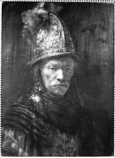Porträt eines Mannes mit goldenem Helm, 1648 von Rembrandt van Rijn
