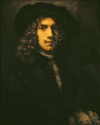 Porträt eines jungen Mannes, 1658 von Rembrandt van Rijn