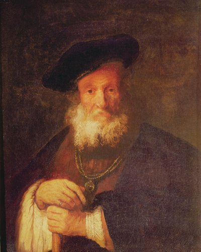 Porträt eines alten Mannes von Rembrandt van Rijn