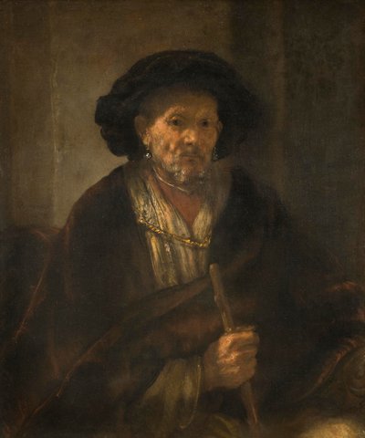 Porträt eines alten Mannes, 1655 von Rembrandt van Rijn