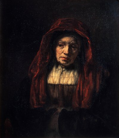 Porträt einer alten Frau, 1654 von Rembrandt van Rijn