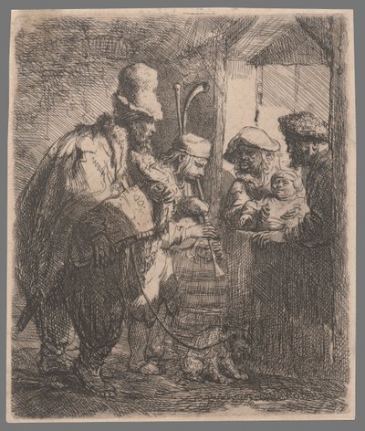 Die Taufe des Eunuchen von Rembrandt van Rijn