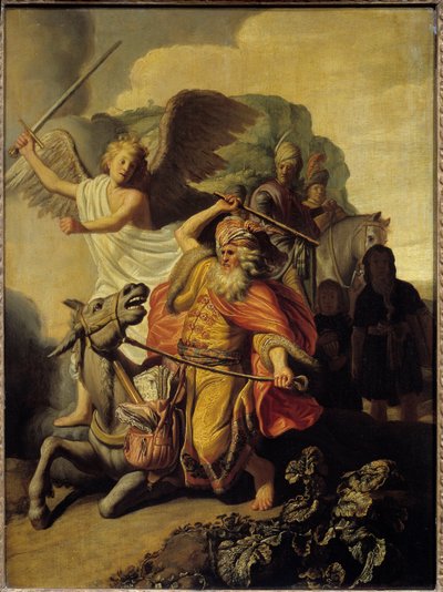Der Esel des Propheten Bileam, 1626 von Rembrandt van Rijn