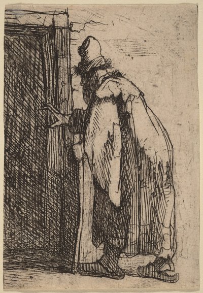 Die Blindheit des Tobit: eine Skizze von Rembrandt van Rijn