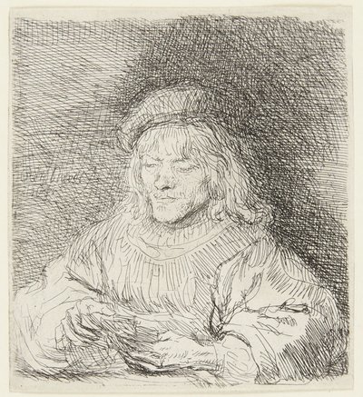 Der Kartenspieler von Rembrandt van Rijn