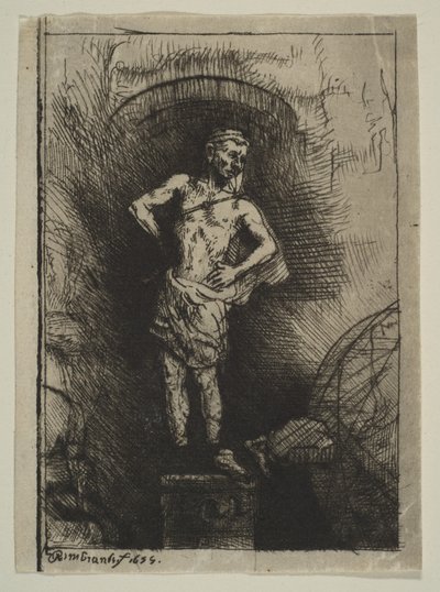 Das Bild, das Nebukadnezar sah, 1655 von Rembrandt van Rijn