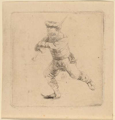 Der Schlittschuhläufer von Rembrandt van Rijn