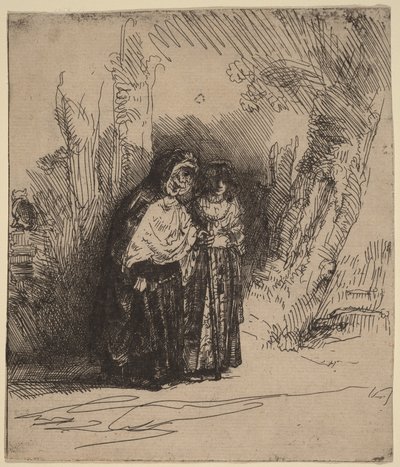Die spanische Zigeunerin "Preciosa" von Rembrandt van Rijn