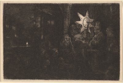 Der Stern der Könige: Ein Nachtstück von Rembrandt van Rijn